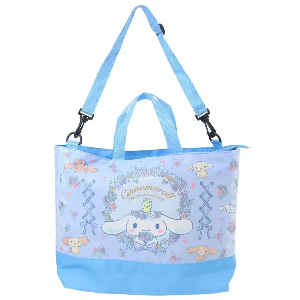 Sanrio Character Cinnamoroll Fastener 2WAY Tote Bag Shoulder  display picture 1
