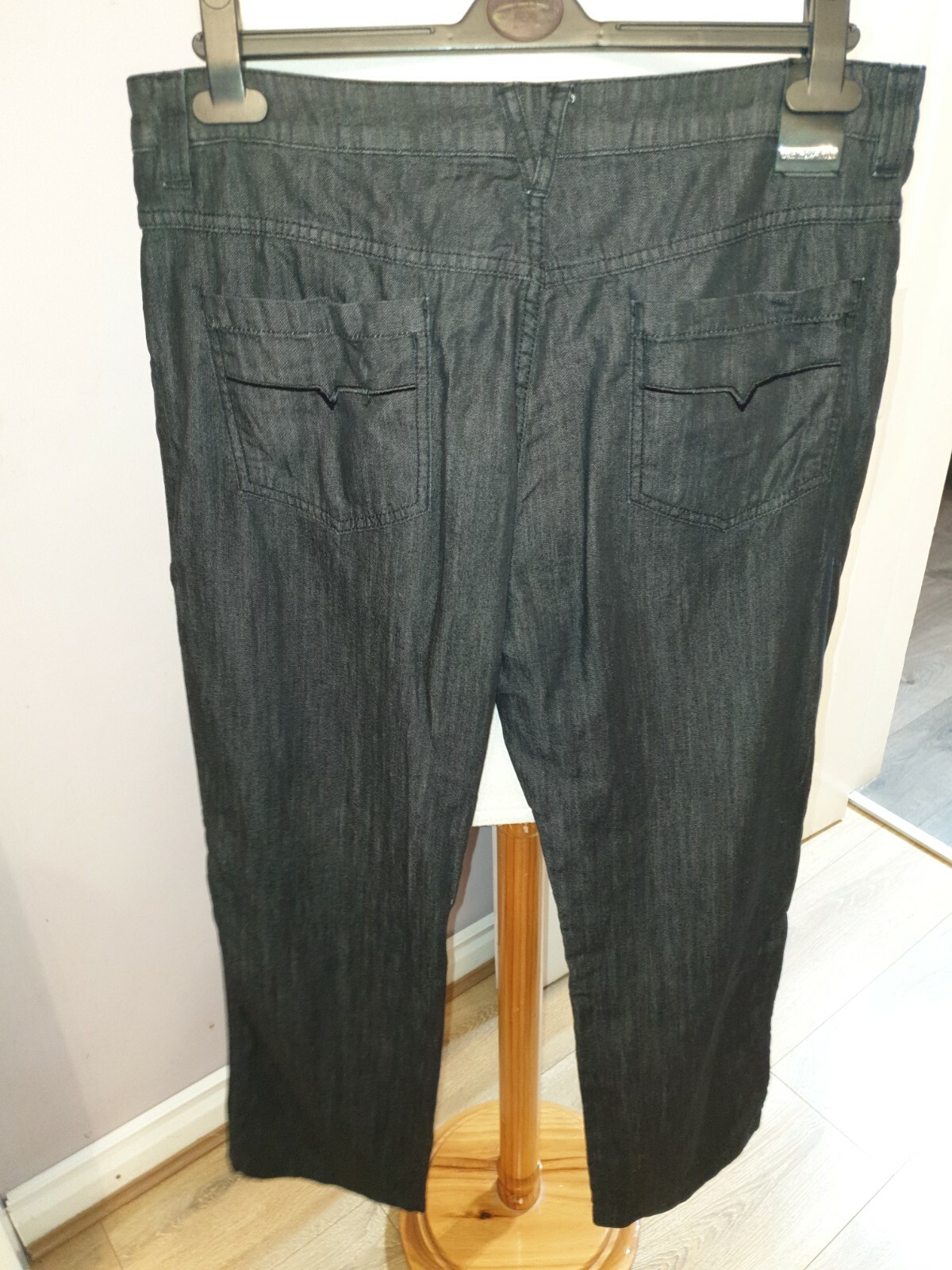 SUPERB  MENS DESIGNER VERSACE 100% COTTON JEANS UK 34W 30L RRP £165.00 thumbnail 4