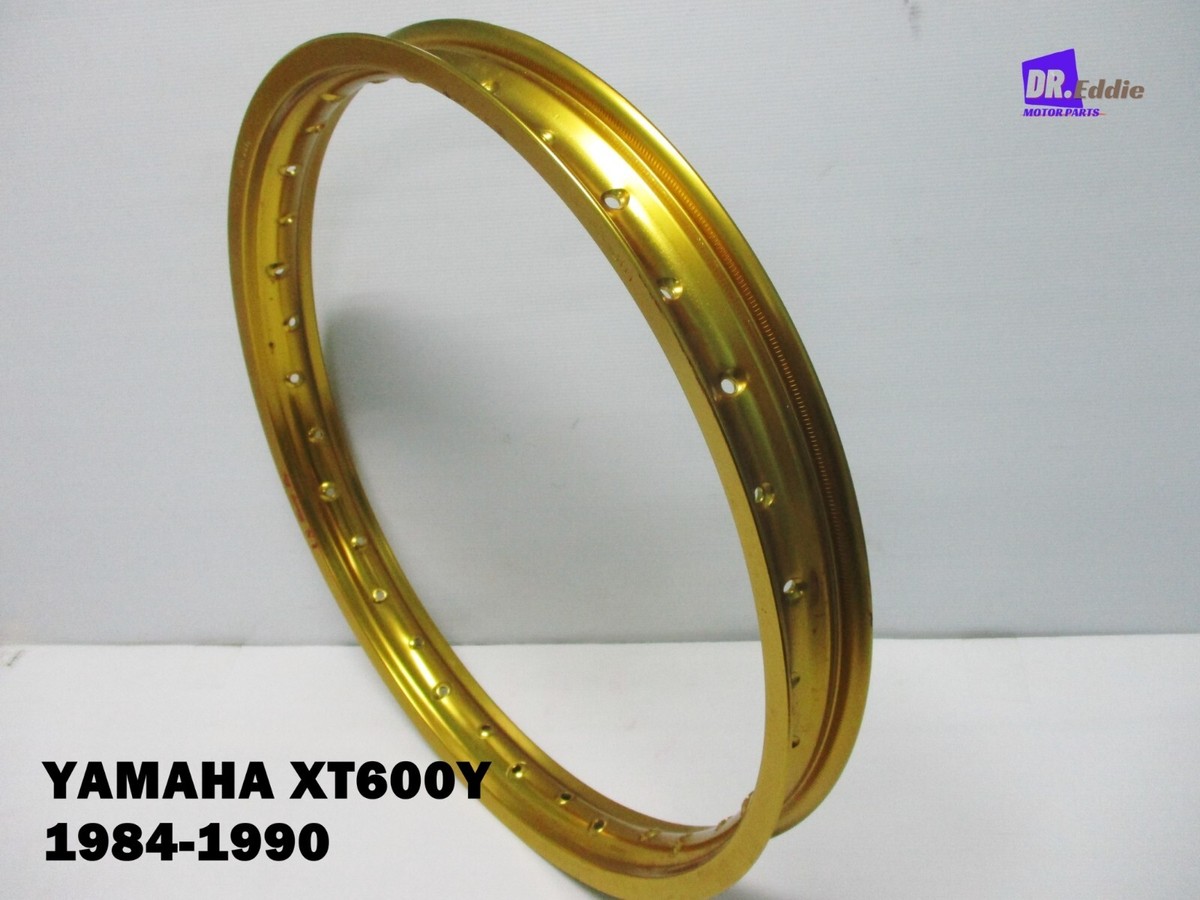Fit Yamaha XT600Y 1984-1990 Aluminium Gold Wheel Rim Size 17x2.50