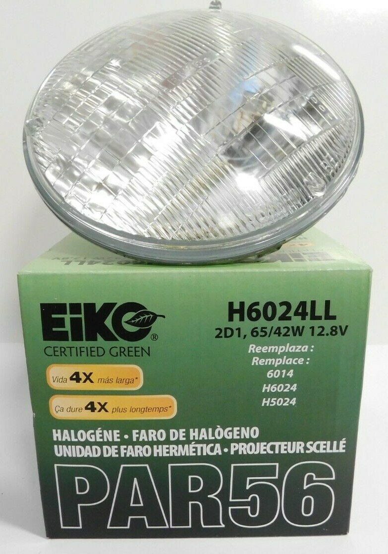 Eiko Long Life Sealed Beam Light Bulb H6024LLC1 for H6024 H6024LL PAR ...