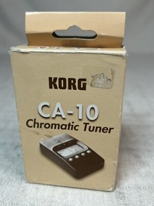 Korg CA-10 Chromatic Tuner with Original Box Vintage Works!