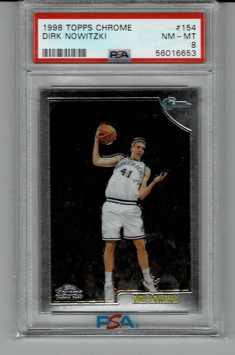 1998 Topps Chrome #154 Dirk Nowitzki PSA 8 NM-MT (CJ) | eBay