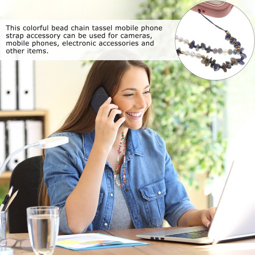 2 Pcs Mobile Phone Lanyard Decoration Beads Strap Lanyards Wrist - 第 11/12 張圖片
