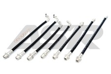 Genuine Toyota Land Cruiser 80 Lexus Lx450 7 Piece Complete Brake Hose Line Kit