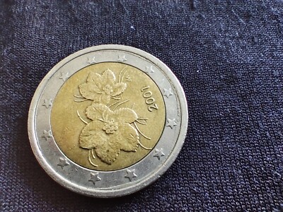 Finland 2 euro coin , 2001. , rare with error | eBay