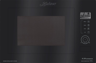 Kaiser EM 2510 Einbau Mikrowelle 25L Heißluft Grill Easy touch 60 cm breit 