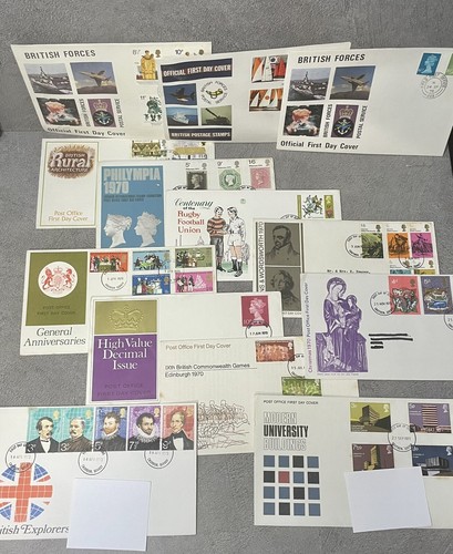 First Day Covers Joblot Bundle Approx 150 1970’s - 1980’s No Reserve - Picture 6 of 13