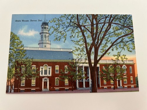 State House Dover Delaware Postcard