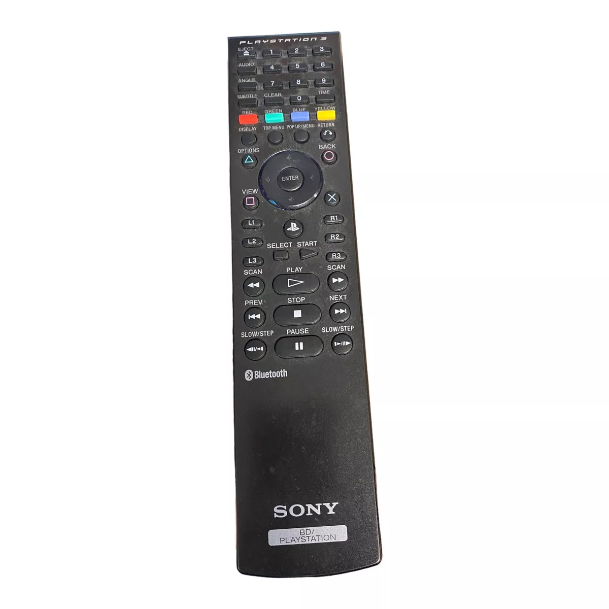 Official Sony PS3 BD Playstation 3 Media Blu-ray Disc Remote