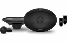 Alpine R-S69C.2, R Series 6x9" 2 Way Component Car Speakers - 300 Watts Peak