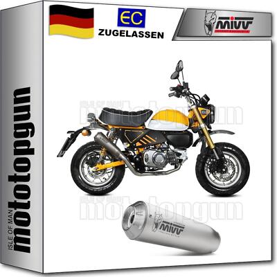 Komplettauspuff zugelassen kat x-m1 titan mivv fur honda monkey 2022 22 2023 23