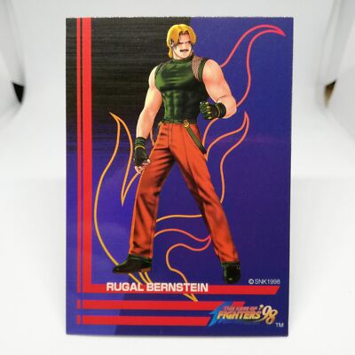 13 Rugal Bernstein The King of Fighters 98 SNK Trading Card ROUND2 KOF98