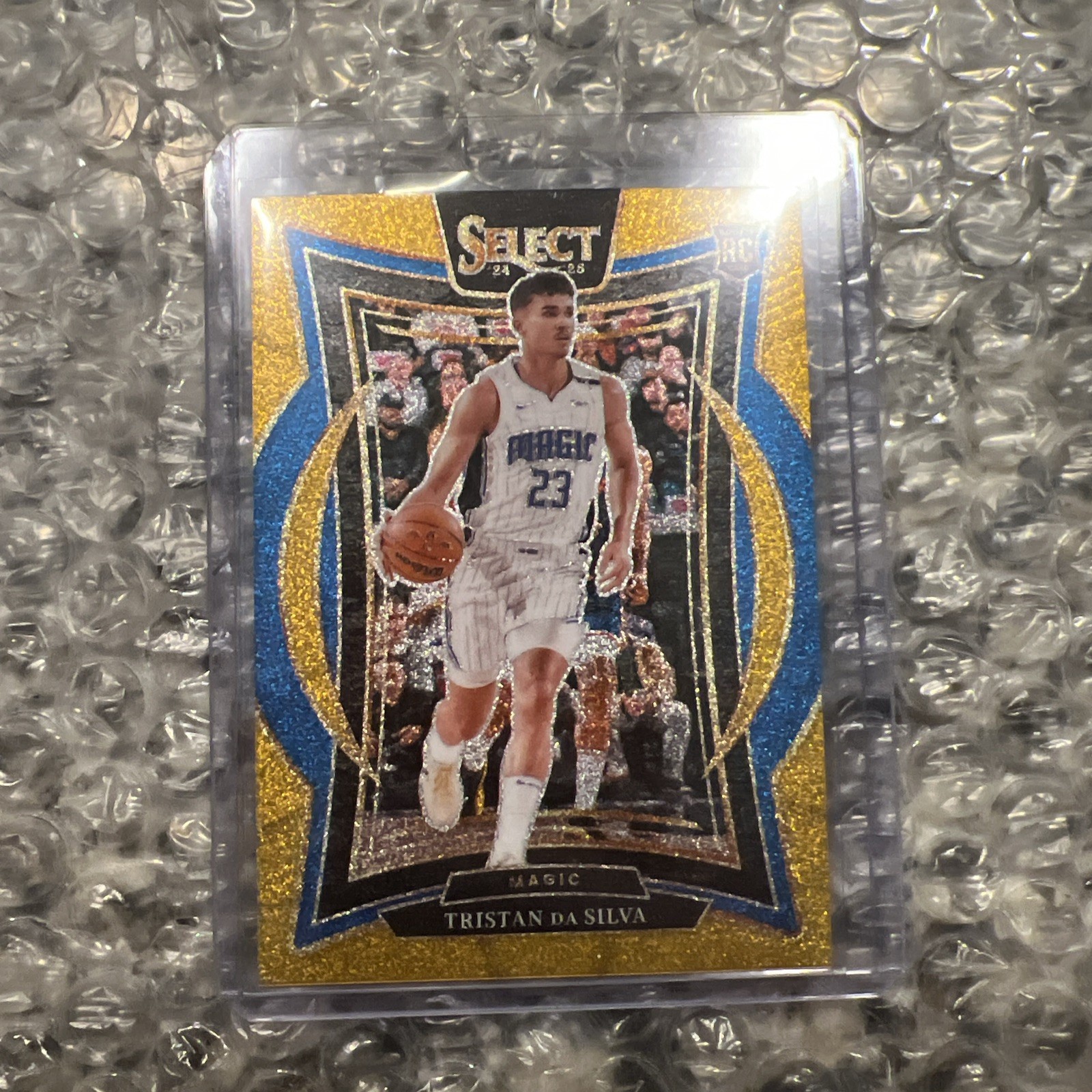 TRISTAN DA SILVA 2024-25 SELECT CONCOURSE GOLD GLITTER PRIZM RC SSP MAGIC 