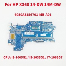 6050A3156701 For HP X360 14-DW Laptop Motherboard I3-1005G1 I5-1035G1 I7-1065G7