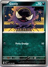 Gastly 054/094 Common Phantasmal Flames Pokemon NM