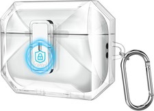 Rugged Clear Case for AirPods Pro 3 2025 Full-Body Shockproof Protective Cover