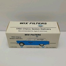 Liberty Classics Wix Filters 1955 Chevy Sedan Delivery 1:25 Diecast Coin Bank