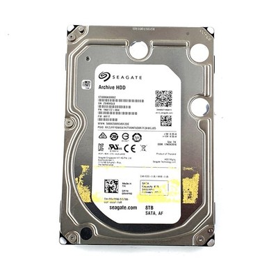 Seagate Archive 1NA17Z-004 HDD 8TB 7.2K 12Gb/s 3.5''  SATS Hard Drive