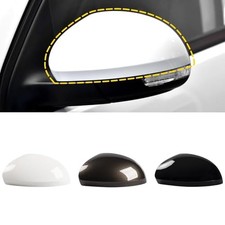 Car Door Side Rearview Mirror Cover Compatible With VW Tiguan 2009-2017