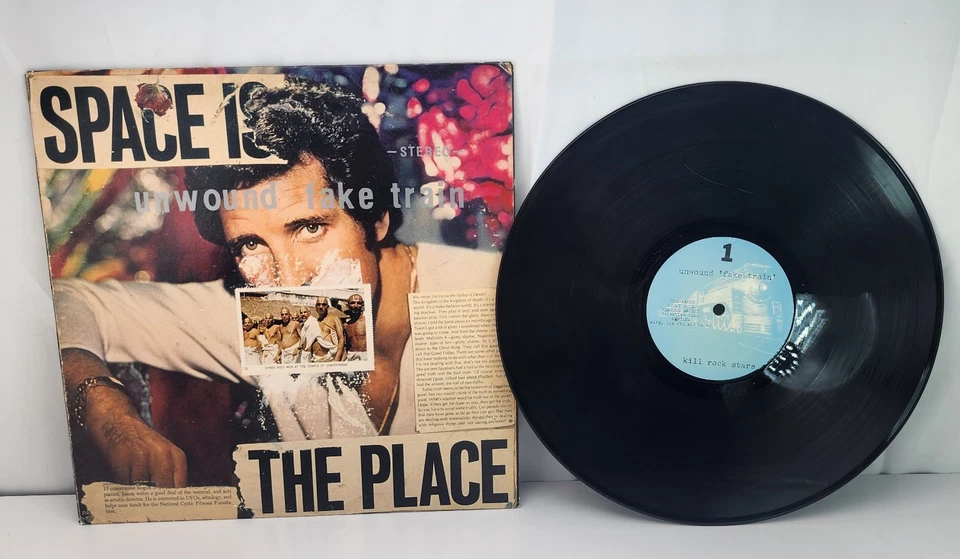 Unwound – Fake Train LP 1st US Press 1993 KILL ROCK STARS No Insert Read - Image 2 of 4