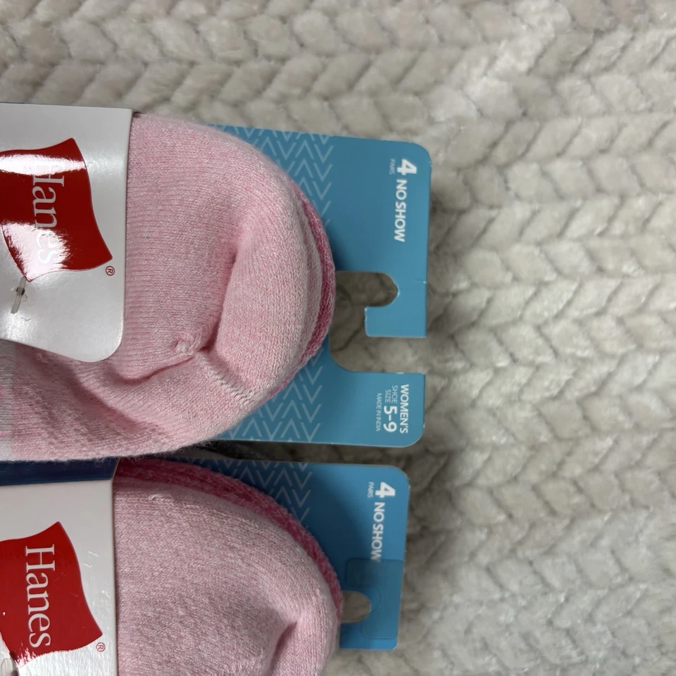 Women’s Hanes Absolute Active No Show Socks 8pr Size 5-9 Retail $28 - Image 3 of 4