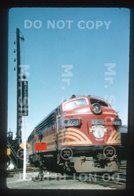 Duplikat Dia B&M Boston & Maine alte Farbe F3A 4228 & 1 Aktion