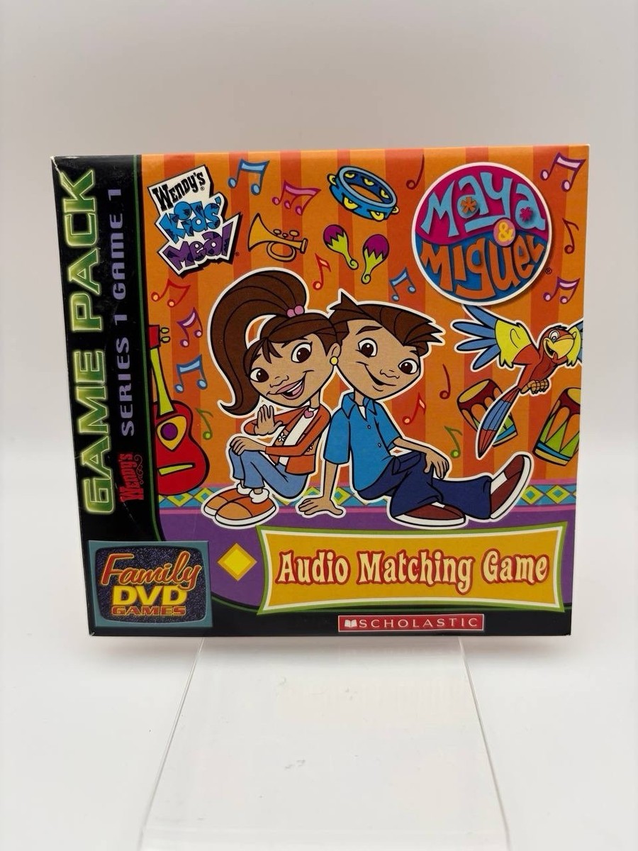 Maya & Miguel Audio Matching Game, Series 1 Game 1 - (Wendy's) -PC