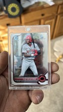 2022 Bowman Chrome Elly De La Cruz Prospect RC BCP-50 Reds