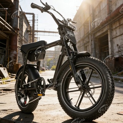 Elektrofahrrad 25Km/h MTB E-Bike E-Mountainbike 48V 20AH City E-Bike 7 Gänge
