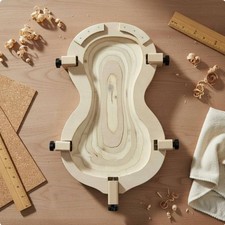Violin Making Cradle Long-Lasting Luthier's Violin Jig Contoured Shape