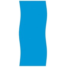 Swimline LI184820 18' Solid Blue Round Above Ground Swimming Pool Overlap Liner