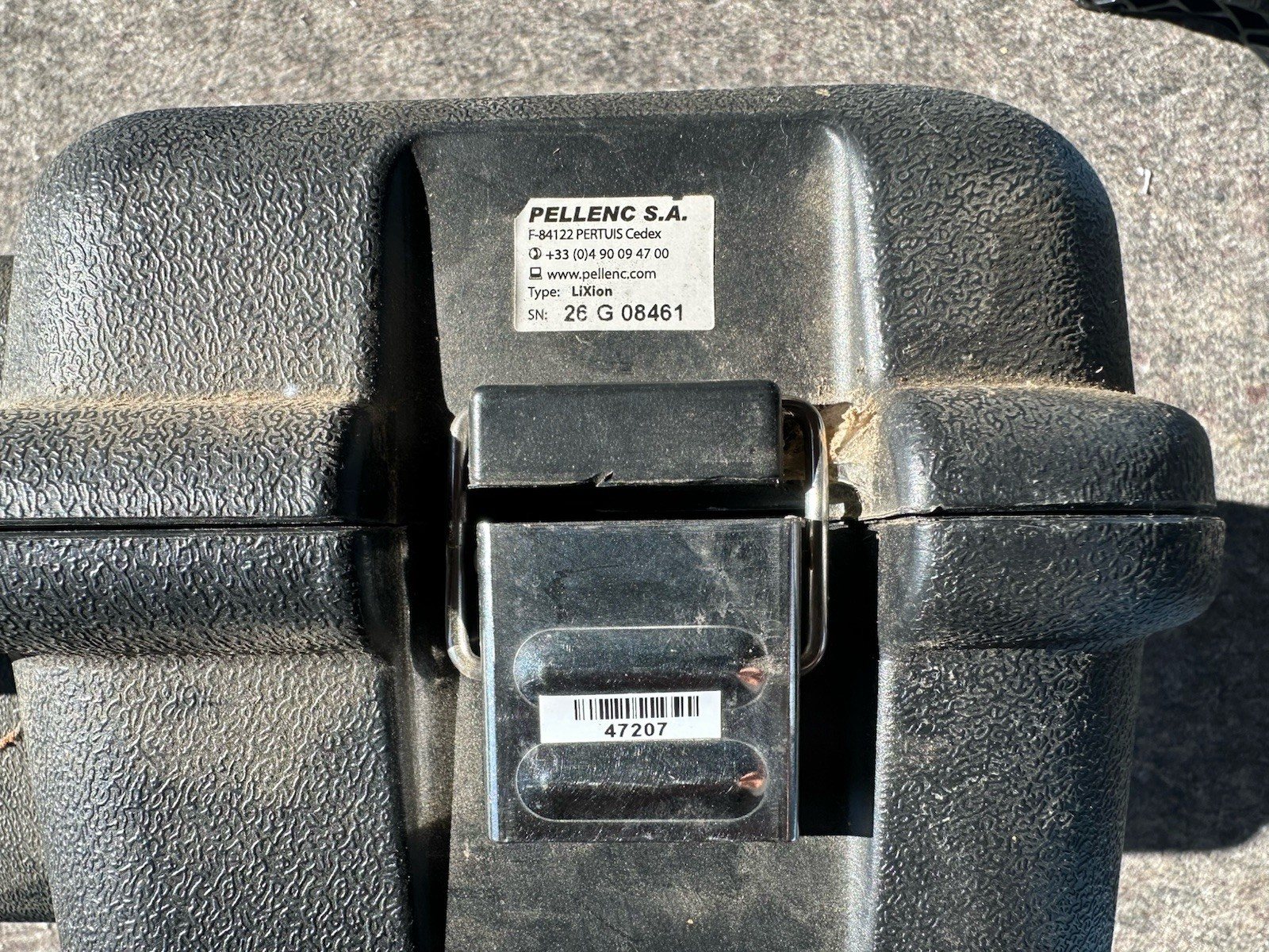 Professional Pellenc Lithium Ion 200 Electric Pruning Shears Complete Kit & Case