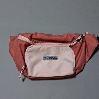Columbia Zigzag II Hip Pack Pink Peach Two Tone Unisex Hiking Belt Bag Waist