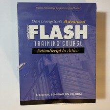 Advanced Macromedia Flash MX: Actionscript in Action, Dan Livings Sealed New