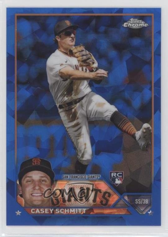 2023 Topps Chrome Update Sapphire Edition Casey Schmitt #USCS133 0su8