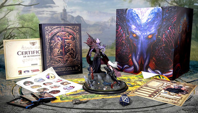Baldur's Gate 3 Collector's Edition Art Book Hardcover ''Mint & Factory Sealed''