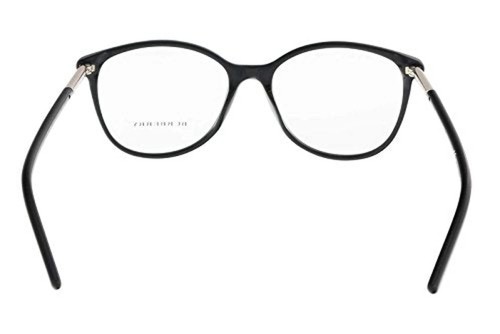 BURBERRY BE 2172 3001 Black Plastic Round Eyeglasses 52mm - 第 3/5 張圖片
