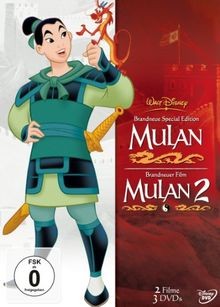 Mulan / Mulan 2 [3 DVDs] von WALT DISNEY | DVD | Zustand sehr gut
