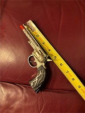 VTG Hubley 7 Inch Cap Pistol Gun Black Handle