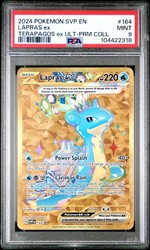 Lapras ex 164 Scarlet & Violet Black Star Promo Hyper Rare