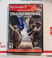 Transformers: The Game Greatest Hits (Sony PlayStation 2 PS2) W/ Bonus Disc CIB