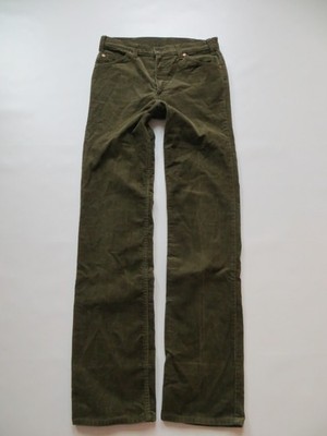 Levi's Cord Jeans Hose W 30 /L 36 Oliv-Grüne Made in BELGIUM 70's Cordhose KULT!