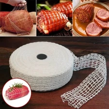 3 Meter Cotton Meat Ham Butcher String Sausage Net Roll Cooking Packaging Tools