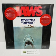 Jaws Original Soundtrack Shark Infested Water Filled Vinyl Lp Numbered /1975 Le