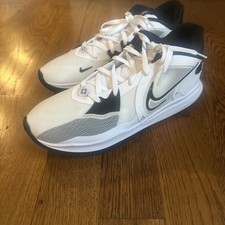 Nike Kyrie 5 Low TB “White/Black” DO9617-100 SZ. 14 **No Box** 