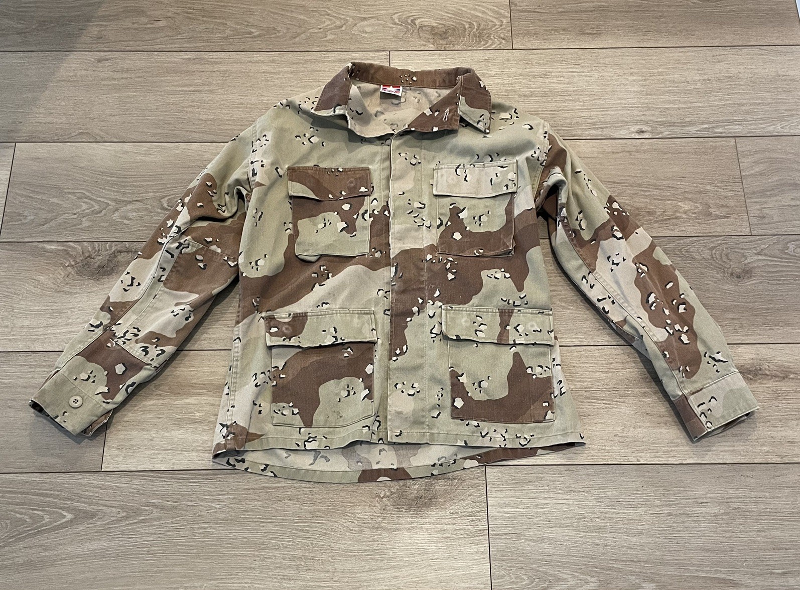 Propper BDU Jacket Mens LARGE Regular Desert Camo… - image 2
