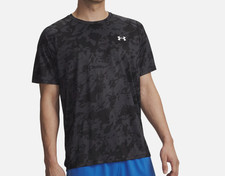 Under Armour Tech 2.0 Men's T shirt 2XL Loose fit Camo Black NWT