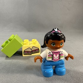 LEGO Duplo 30324 My Town Collectible Minifigure Yellow Sandwich Bunny Shirt Girl