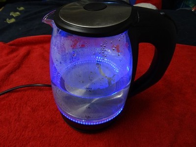 GLASS WATER KETTLE Wasserkocher Ideen Welt HHB1749A-2 gebraucht frisch entkalkt