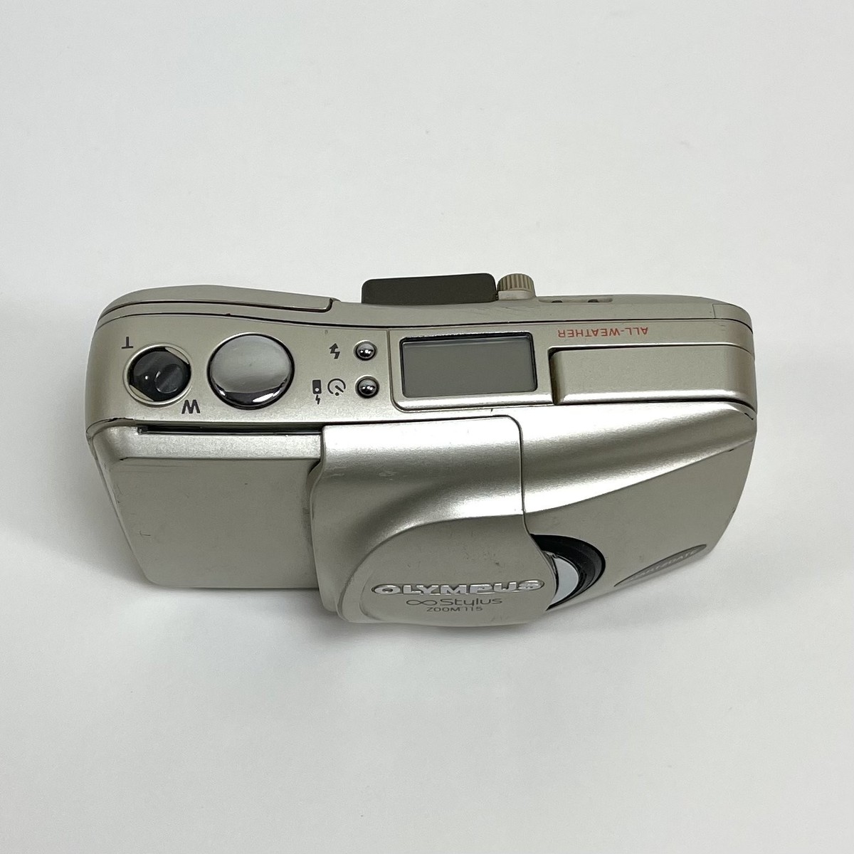 Olympus Stylus Zoom 115 35mm Point and Shoot Camera for Parts or